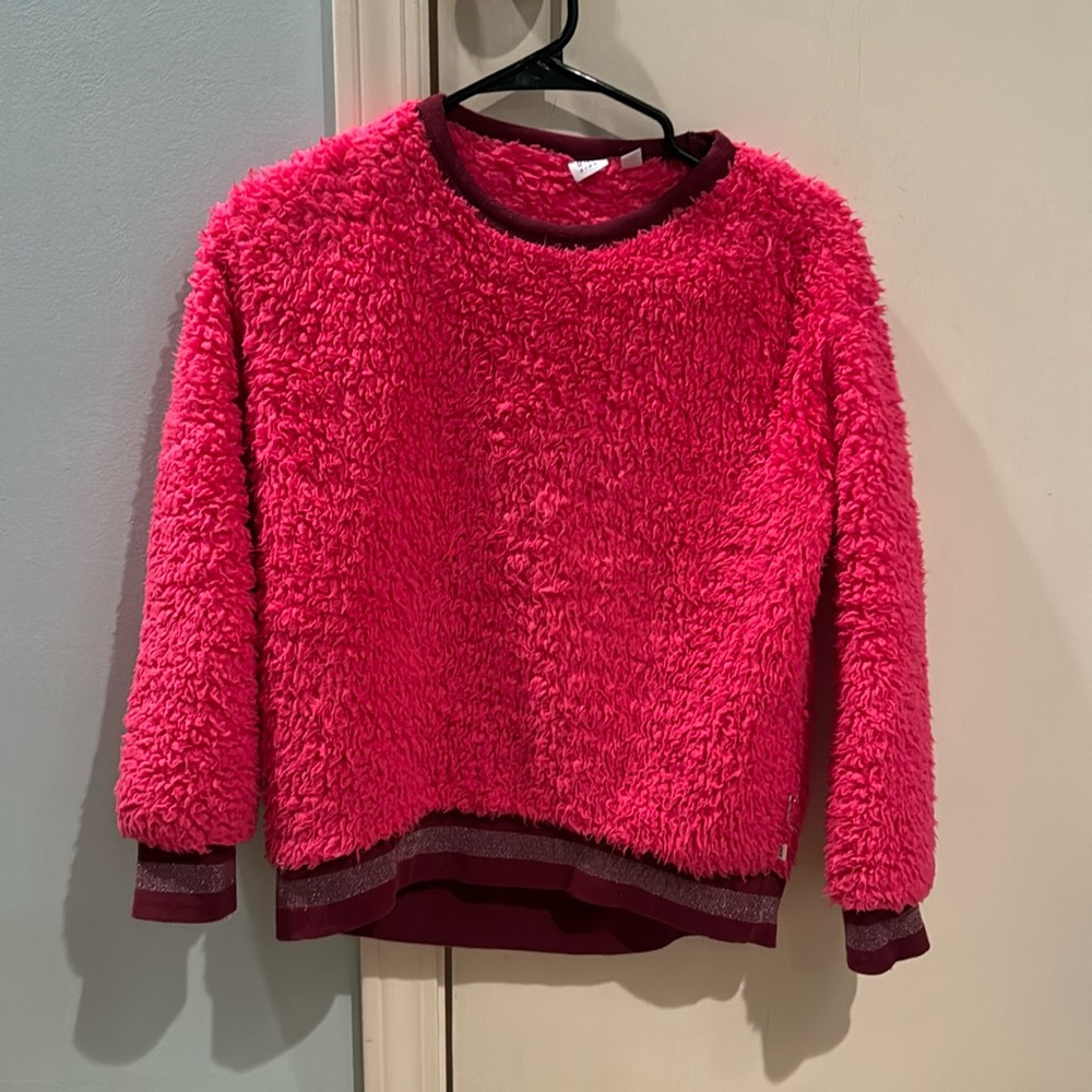 Hot pink sweater soft